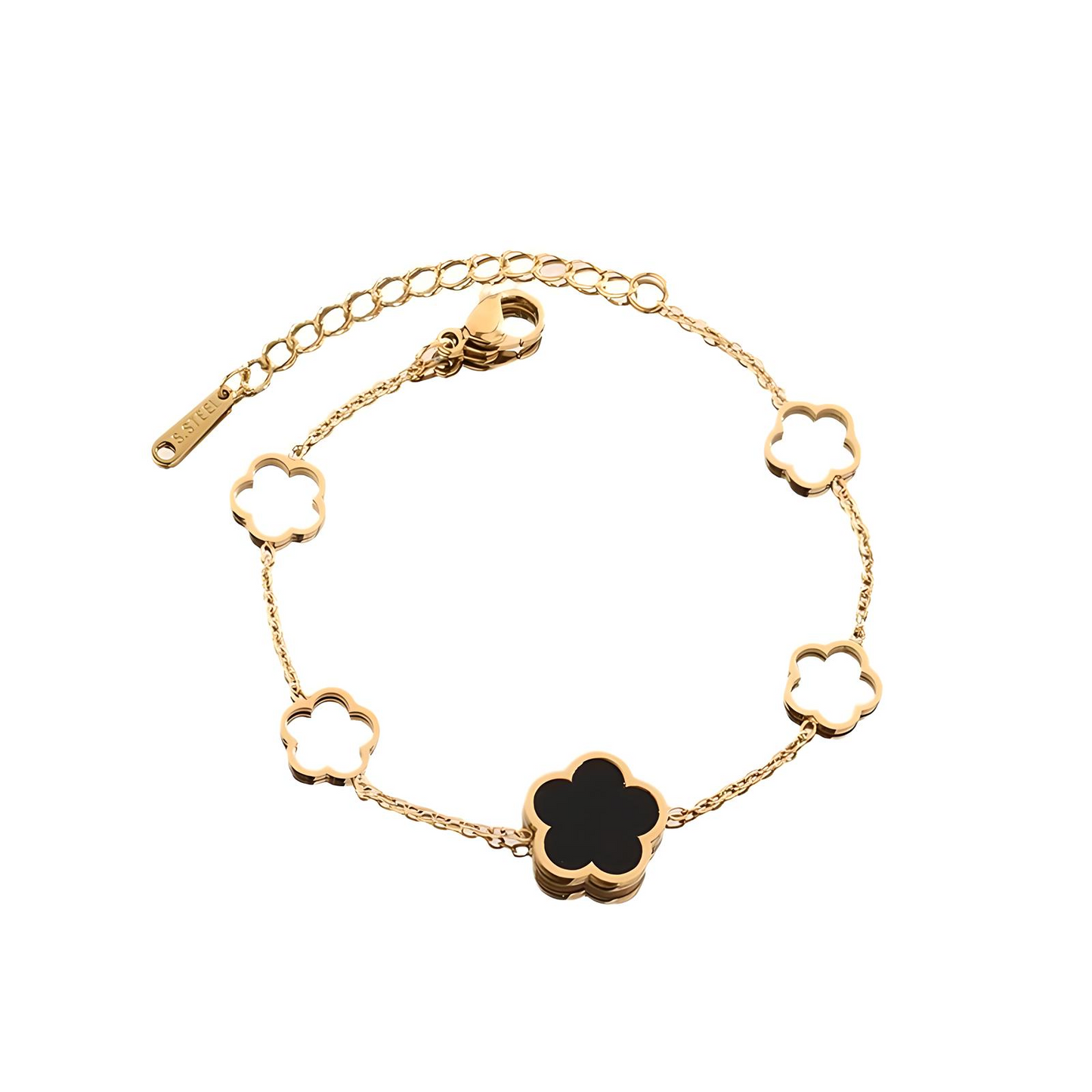 Black Clover Gold Bracelet - BBKaddo