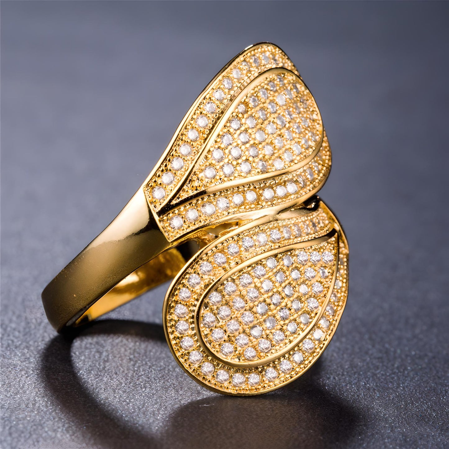 Luxury Women's Gold Ring - BBKaddo