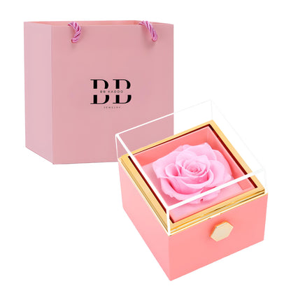 Coffret Cadeau Rotatif avec Rose