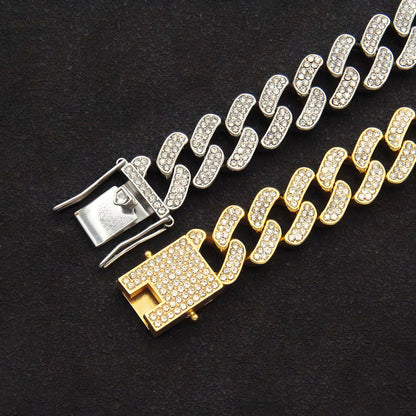 Gold and Cuban Diamond Bracelet - BBKaddo